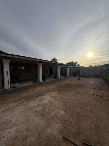 Paver Patio Extension & Putting Green — before, photo 2