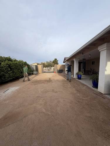 Paver Patio Extension & Putting Green — before, photo 5