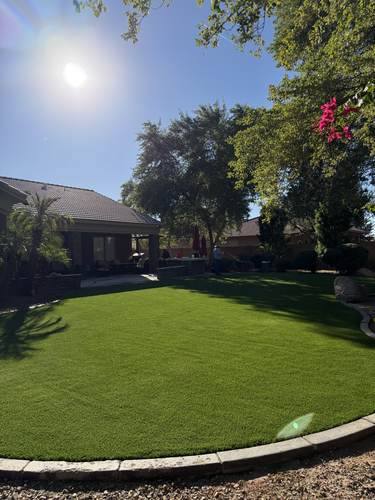 Natural Grass to Artificial Turf Conversion — after, photo 4